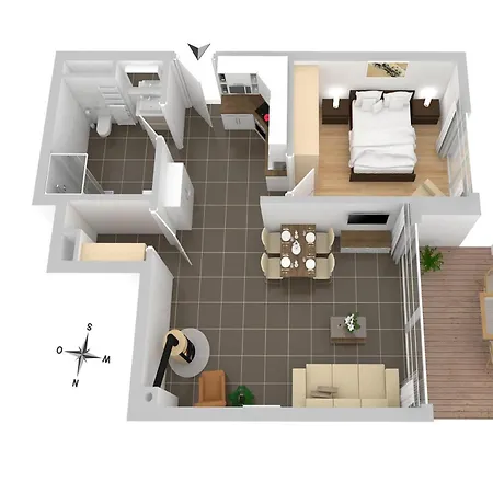 Mueritzkieker - In Der Hafenresidenz Mit Kamin & Wellness Appartement *