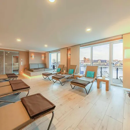 Appartement Mueritzkieker - In Der Hafenresidenz Mit Kamin & Wellness *