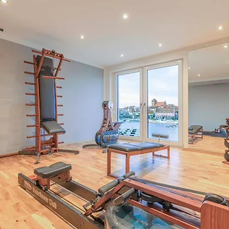 Appartement Mueritzkieker - In Der Hafenresidenz Mit Kamin & Wellness